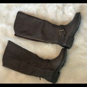 Knee High Chocolate Brown Boots